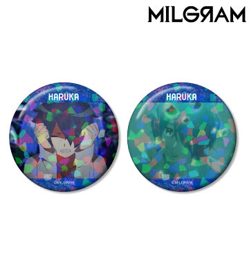 ハルカ 場面写ホログラム缶バッジ2個セット