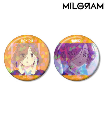 マヒル 場面写ホログラム缶バッジ2個セット