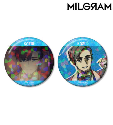 カズイ 場面写ホログラム缶バッジ2個セット