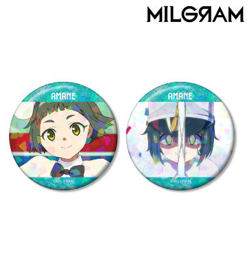 アマネ 場面写ホログラム缶バッジ2個セット