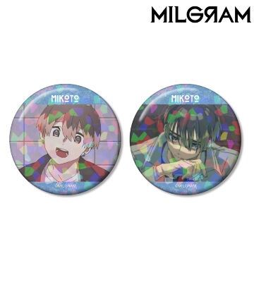 ミコト 場面写ホログラム缶バッジ2個セット