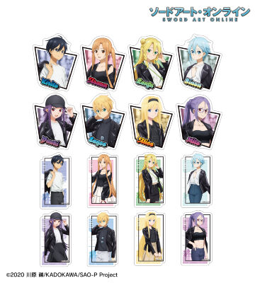 描き下ろし ライダースジャケットver. トレーディングダイカットステッカー