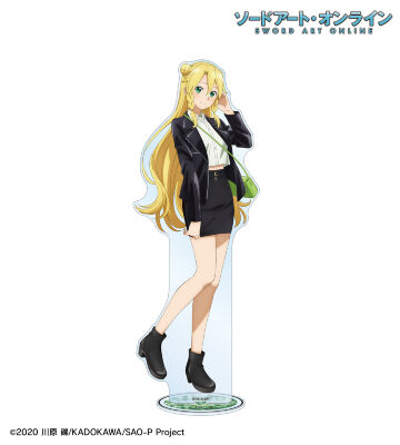 描き下ろし リーファ ライダースジャケットver. 特大アクリルスタンド