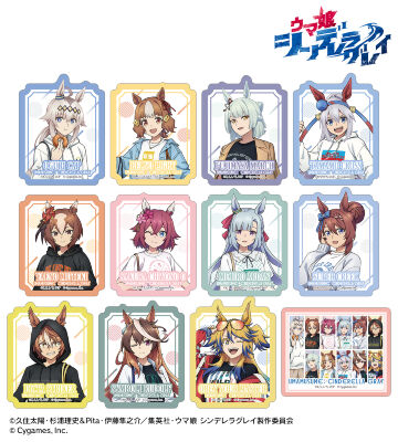 トレーディングダイカットステッカー POP UP SHOP in マルイ