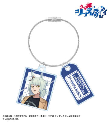 フジマサマーチ 2連ワイヤーアクリルキーホルダー POP UP SHOP in マルイ