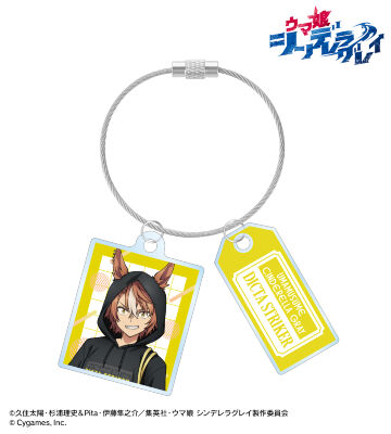 ディクタストライカ 2連ワイヤーアクリルキーホルダー POP UP SHOP in マルイ