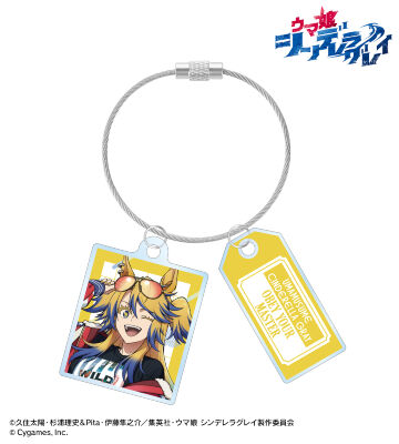 オベイユアマスター 2連ワイヤーアクリルキーホルダー POP UP SHOP in マルイ