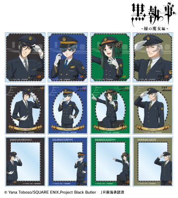 描き下ろし 駅員ver. トレーディングアクリルカード