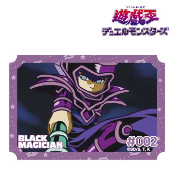 ブラック・マジシャン ゆるコマ ダイカットステッカー