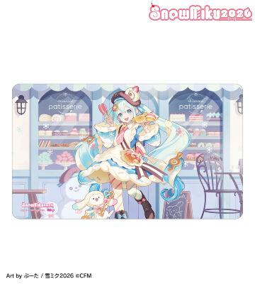 SNOW MIKU 2026 雪ミク Art by ぶーた マルチデスクマット