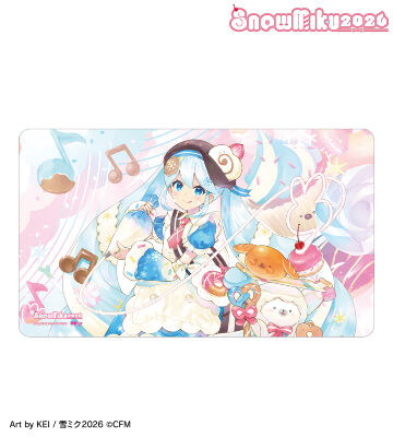 SNOW MIKU 2026 雪ミク Art by KEI マルチデスクマット