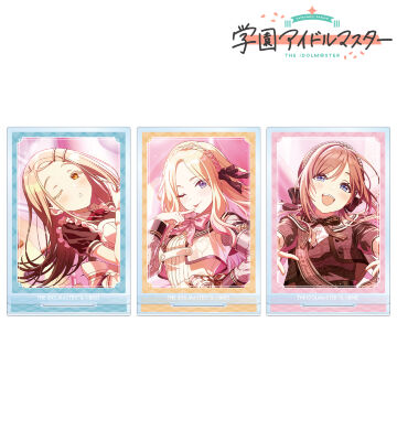 ハッピーミルフィーユ アクリルスタンド3個セット