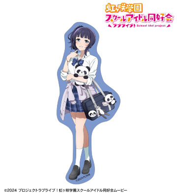 描き下ろし 朝香果林 ギャル制服ver. ダイカットステッカー