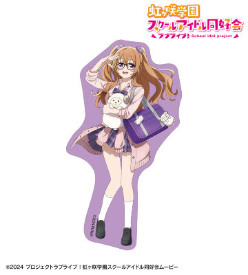 描き下ろし 近江彼方 ギャル制服ver. ダイカットステッカー