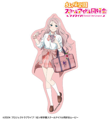 描き下ろし 鐘 嵐珠 ギャル制服ver. ダイカットステッカー