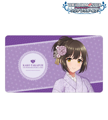 描き下ろし 鷹富士茄子 レース着物ver. マルチデスクマット