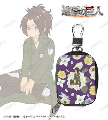 ハンジ Botania 第4弾 合皮レザーミニポーチ