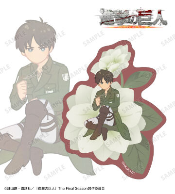 エレン Botania 第4弾 クリアダイカットステッカー