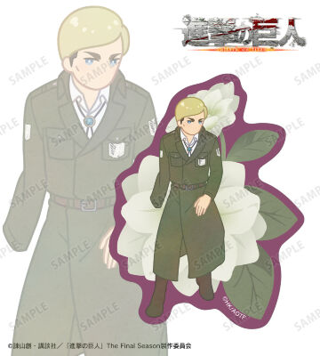 エルヴィン Botania 第4弾 クリアダイカットステッカー