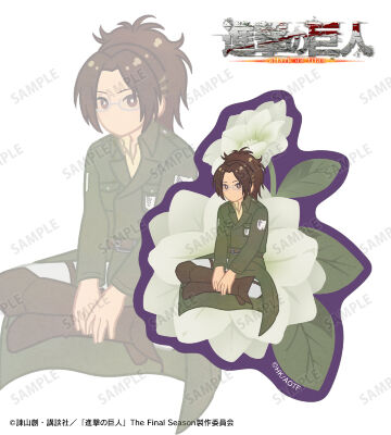 ハンジ Botania 第4弾 クリアダイカットステッカー