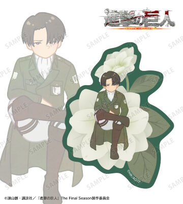 リヴァイ Botania 第4弾 クリアダイカットステッカー