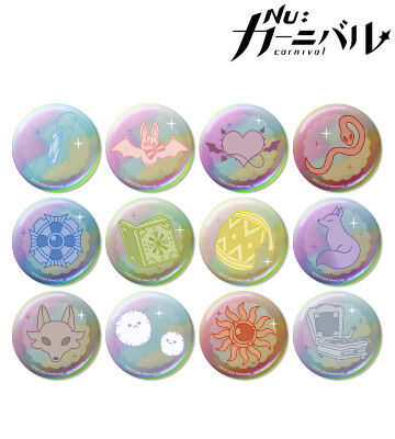 トレーディング モチーフ オーロラ缶バッジ