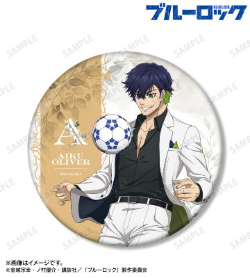 描き下ろし オリヴァ・愛空 スーツモデルver. 第2弾 BIG缶バッジ