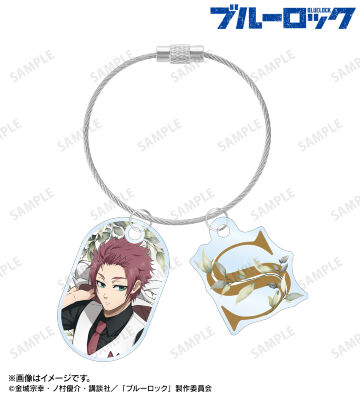 描き下ろし 糸師 冴 スーツモデルver. 第2弾 2連ワイヤーアクリルキーホルダー