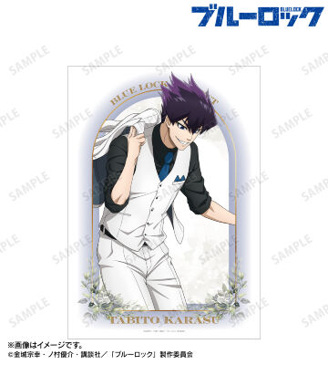 描き下ろし 烏 旅人 スーツモデルver. 第2弾 A3マット加工ポスター