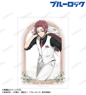 描き下ろし 糸師 冴 スーツモデルver. 第2弾 A3マット加工ポスター