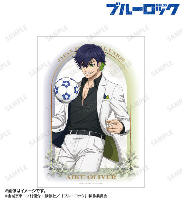 描き下ろし オリヴァ・愛空 スーツモデルver. 第2弾 A3マット加工ポスター