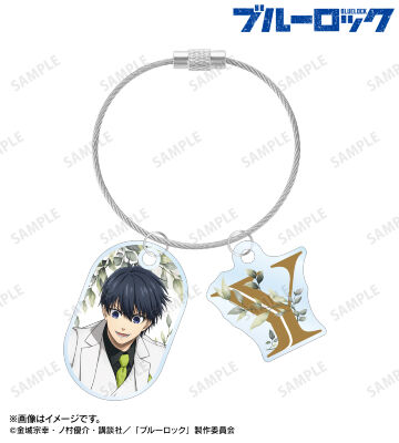 描き下ろし 潔 世一 スーツモデルver. 第2弾 2連ワイヤーアクリルキーホルダー