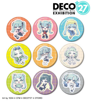 MANNEQUIN Art by 1024 トレーディング缶バッジ