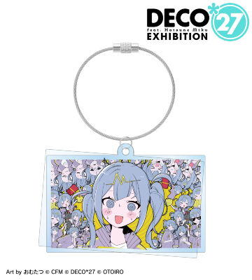 テレパシ 2連ワイヤーBIGアクリルキーホルダー