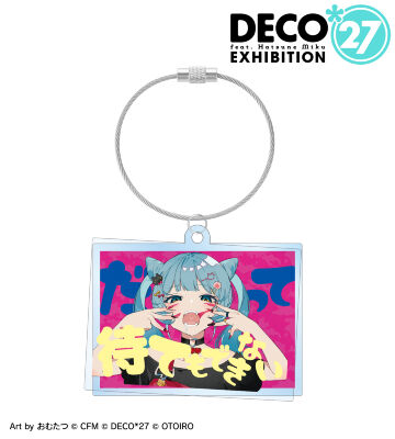 アニマル 2連ワイヤーBIGアクリルキーホルダー