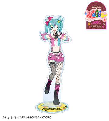 デコミク (ライトネス) LIVE練習中ver. Art by ろづ希 BIGアクリルスタンド