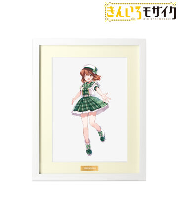 原悠衣先生 描き下ろし 猪熊陽子 アイドル風衣装ver. A4キャラファイングラフ