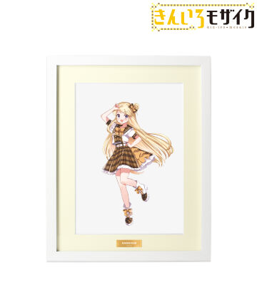 原悠衣先生 描き下ろし 九条カレン アイドル風衣装ver. A4キャラファイングラフ