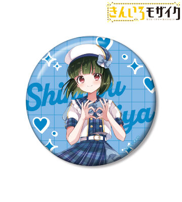 原悠衣先生 描き下ろし 大宮忍 アイドル風衣装ver. 100mm缶バッジ