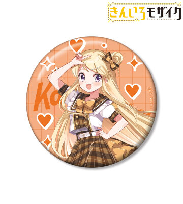 原悠衣先生 描き下ろし 九条カレン アイドル風衣装ver. 100mm缶バッジ