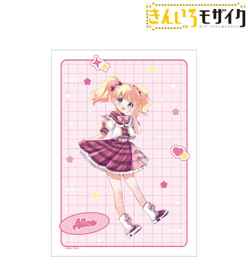原悠衣先生 描き下ろし アリス・カータレット アイドル風衣装ver. A3マット加工ポスター