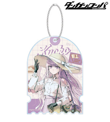 緜さんイラスト 霧切響子 私服で旅行ver. BIGアクリルキーホルダー