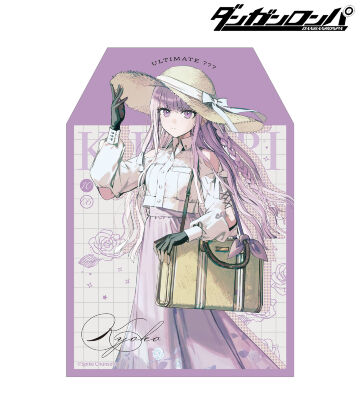 緜さんイラスト 霧切響子 私服で旅行ver. ダイカットステッカー