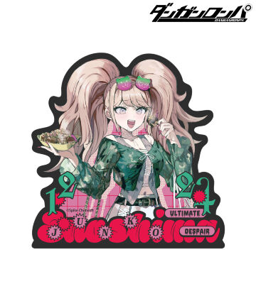 緜さんイラスト 江ノ島盾子 私服で旅行ver. ダイカットステッカー