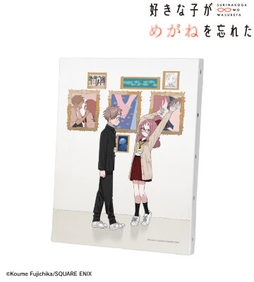 小村楓&三重あい F0号キャンバスボード