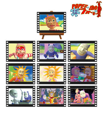 トレーディング場面写フィルム風ミニアートフレーム