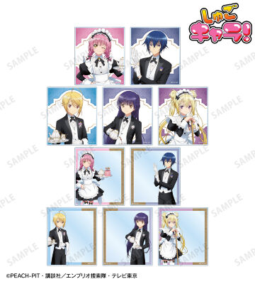 描き下ろし メイド&執事ver. トレーディングアクリルカード