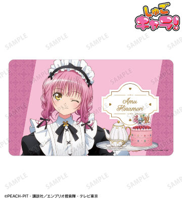 描き下ろし 日奈森 あむ メイド&執事ver. マルチデスクマット