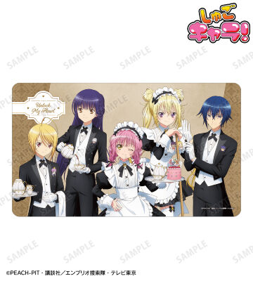 描き下ろし 集合 メイド&執事ver. マルチデスクマット