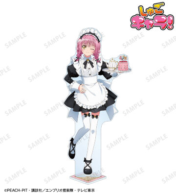 描き下ろし 日奈森 あむ メイド&執事ver. 特大アクリルスタンド